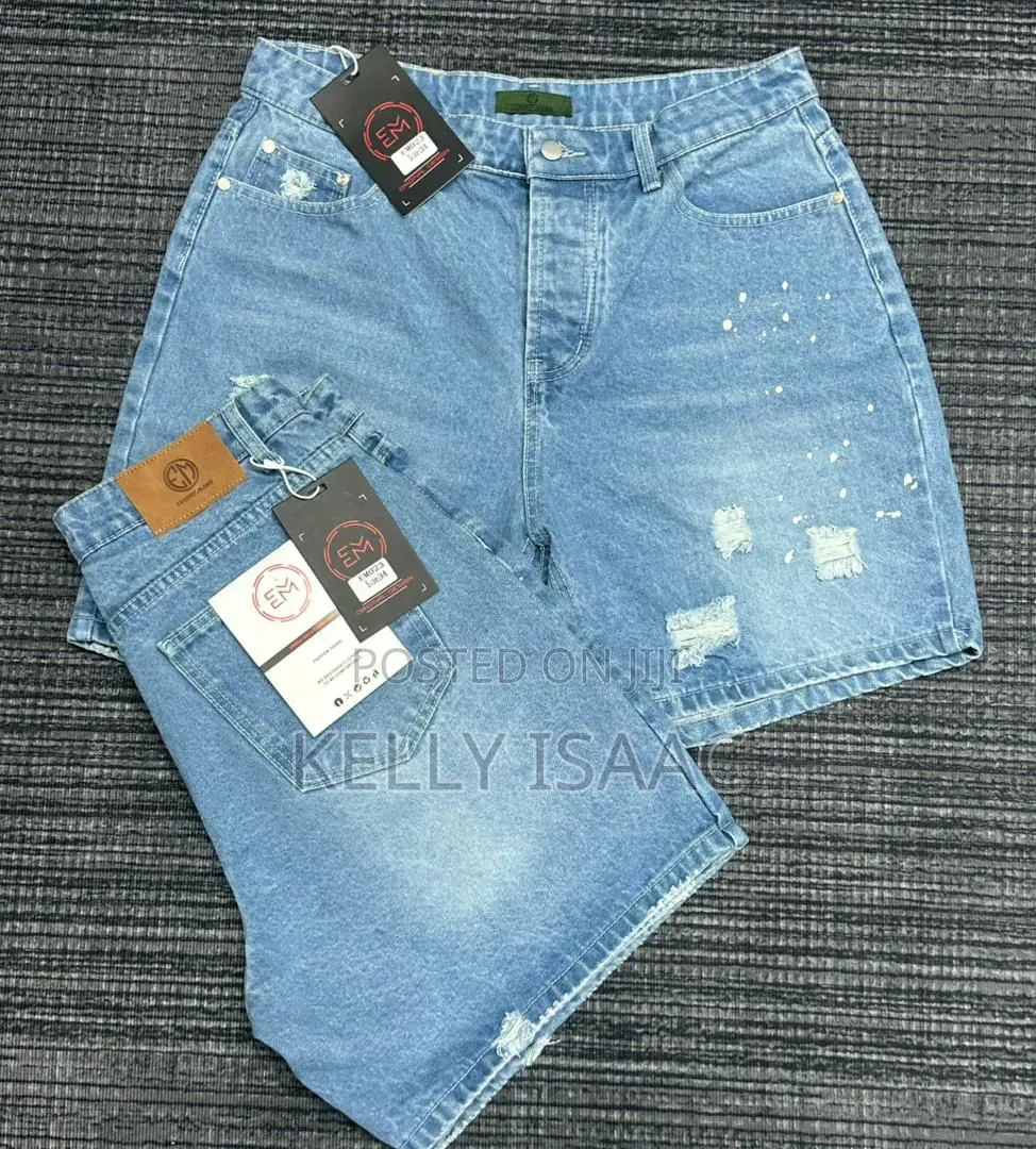 Available Quality Stock Jeans Short