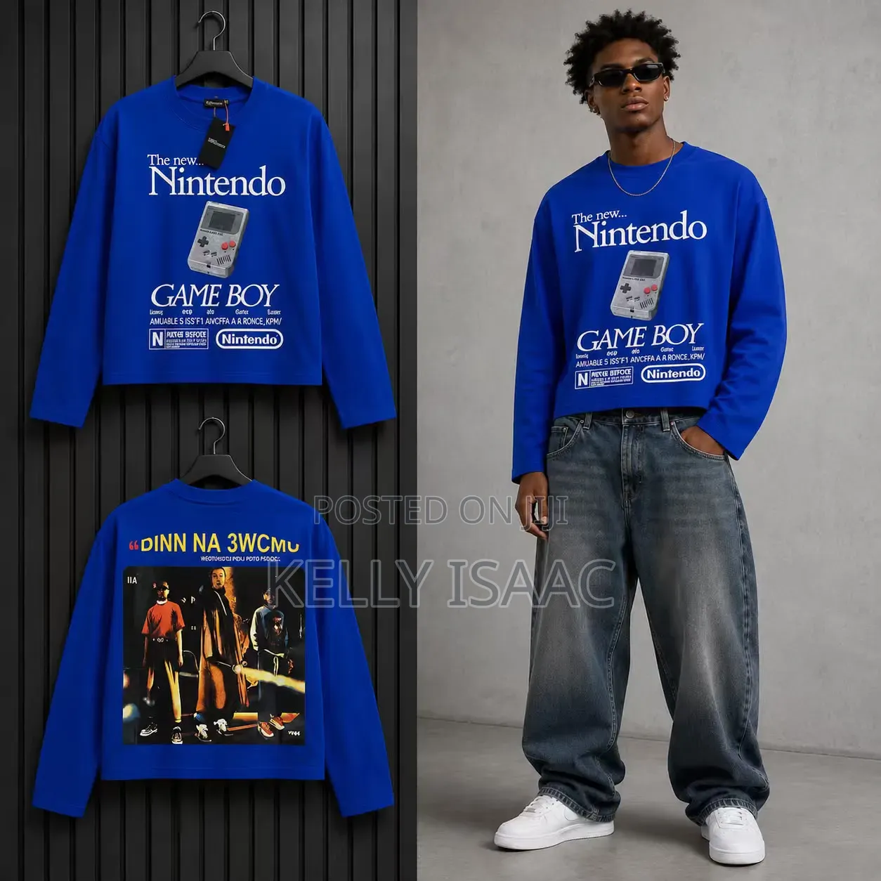 Qualities Talk Long Sleeve Crop