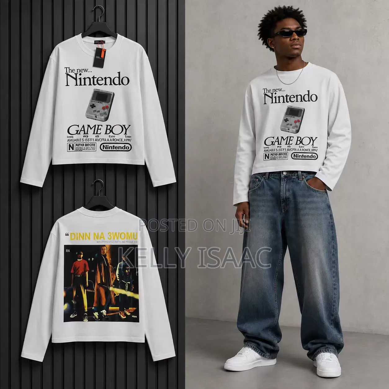Qualities Talk Long Sleeve Crop