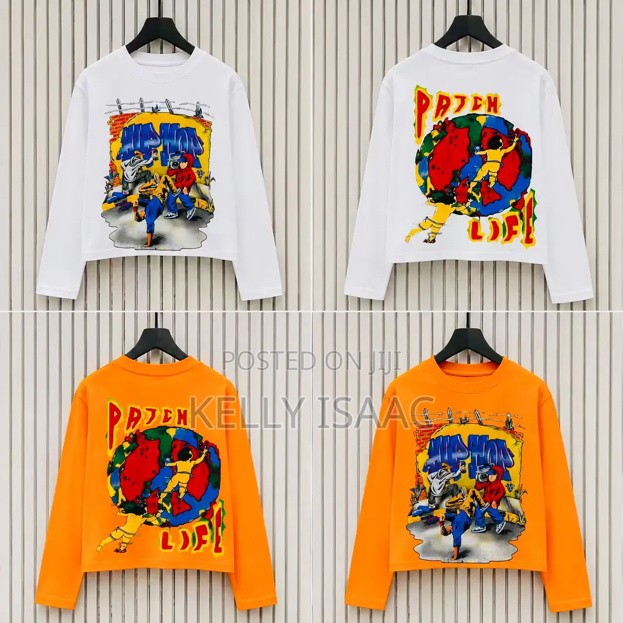 Qualities Talk Long Sleeve Crop