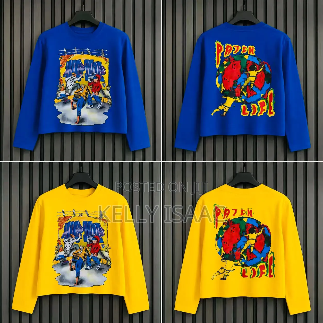 Qualities Talk Long Sleeve Crop
