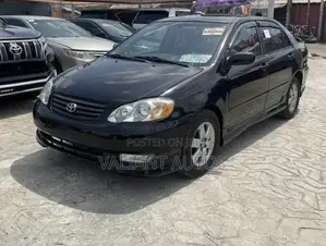 Toyota Corolla S 2004 Black