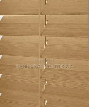 Elegant and Durable Maple Faux Window Blinds