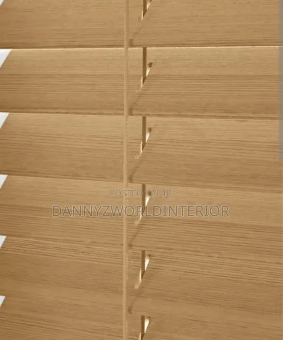 Elegant and Durable Maple Faux Window Blinds