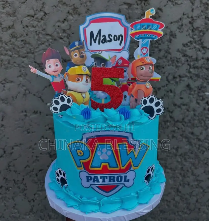 Kids Cartoon Character Cake
