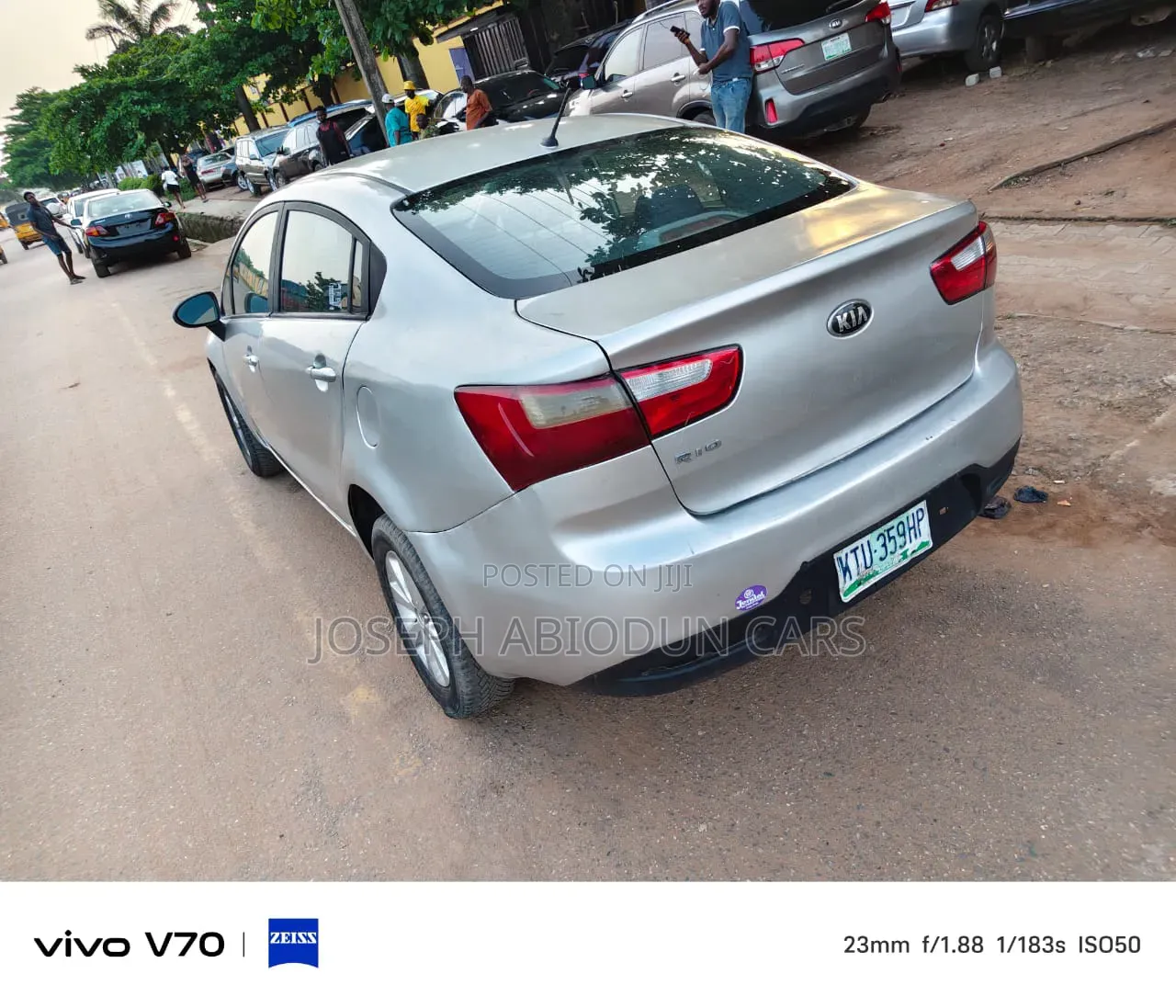 Kia Rio 2014 Silver