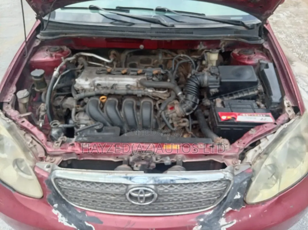 Toyota Corolla 1.8 VVTL-i TS 2006 Red