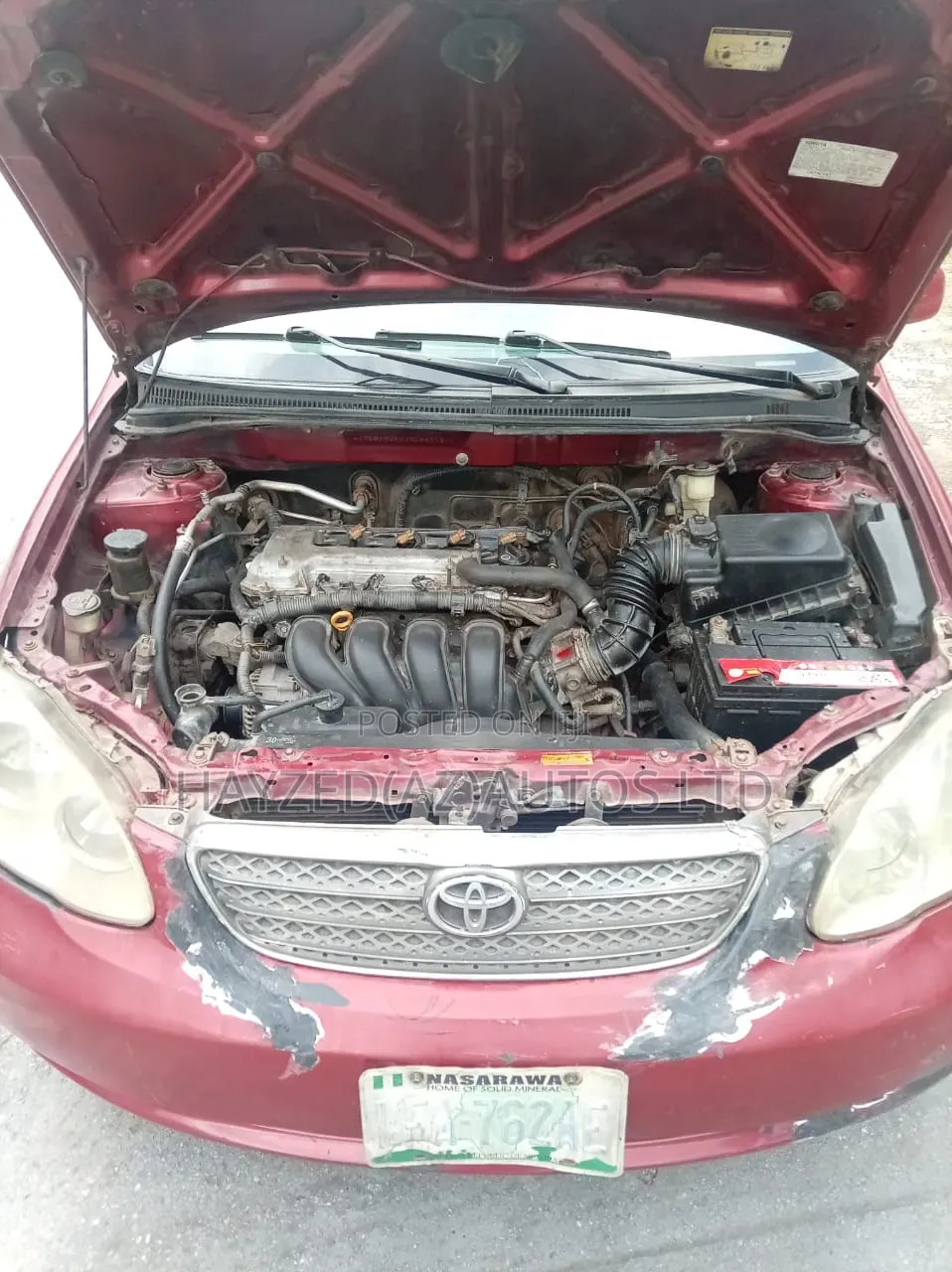 Toyota Corolla 1.8 VVTL-i TS 2006 Red