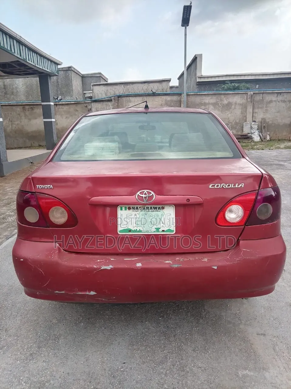 Toyota Corolla 1.8 VVTL-i TS 2006 Red