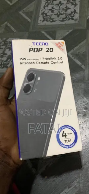 New Tecno Pop 20 64 GB Black