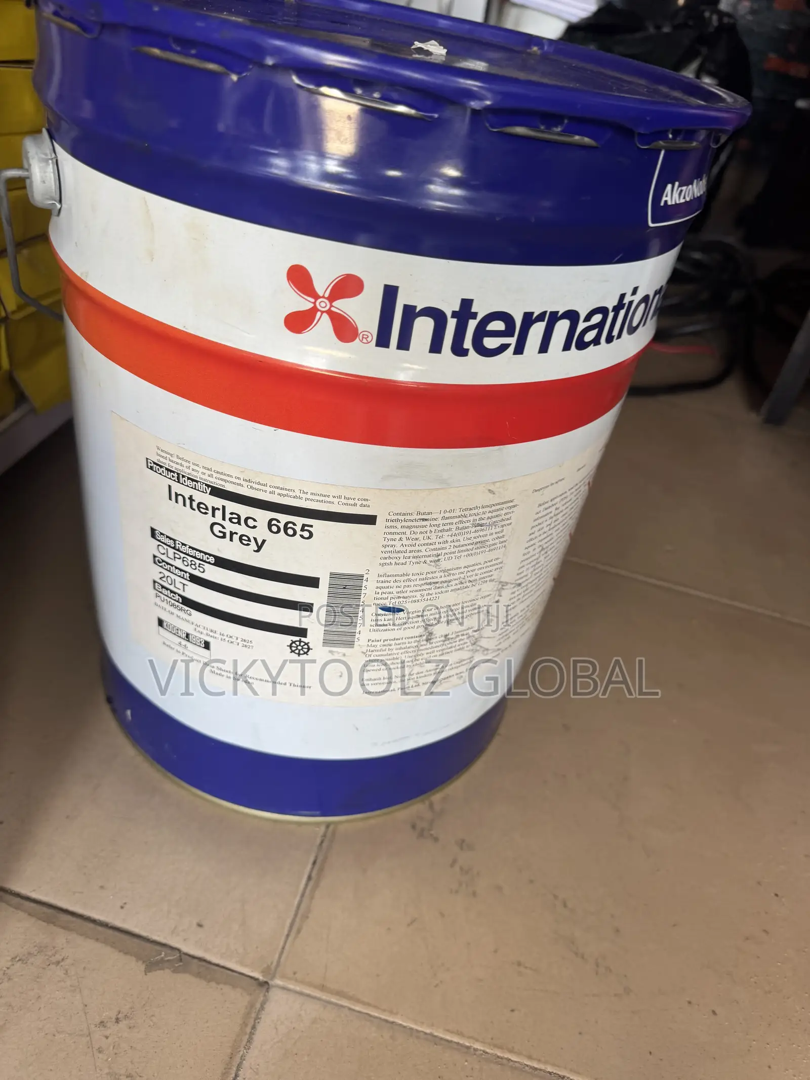 AkzoNobel Interlac 665 Grey