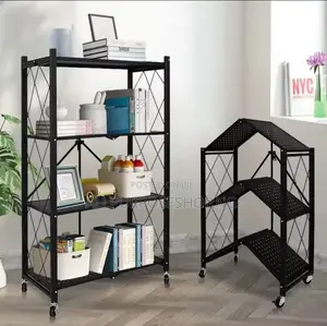 4 Layer Foldable Shelf
