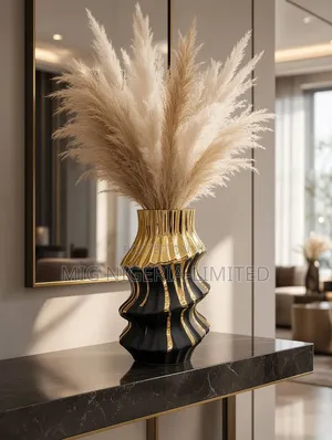 Ceramic Vase Table Top Flower Decoration