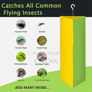 6 Pack Hanging Fruit Fly Traps, Non Toxic Home Pest Control DIY
