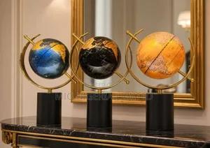 Home Decor World Globe Retro Map Globe Office Decor