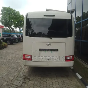 New Toyota Coaster 2025 White