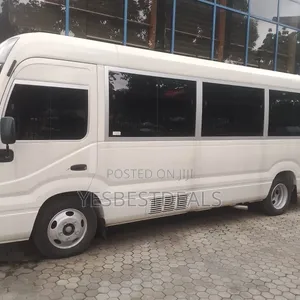 New Toyota Coaster 2025 White
