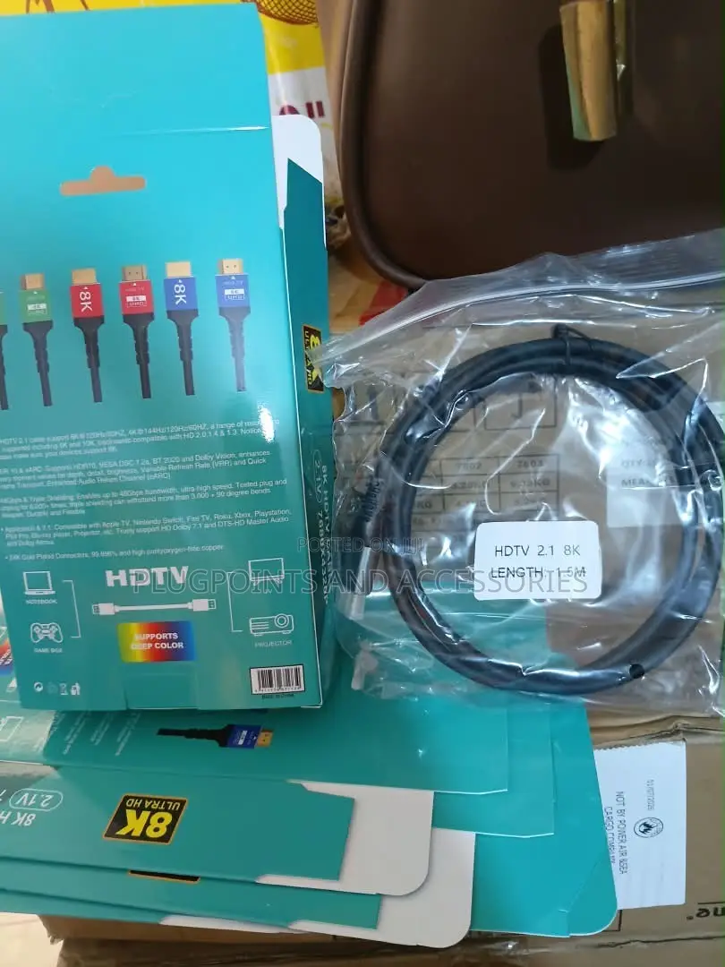 8k 2.1 Hdmi Cable Ultra Hd 1.5m