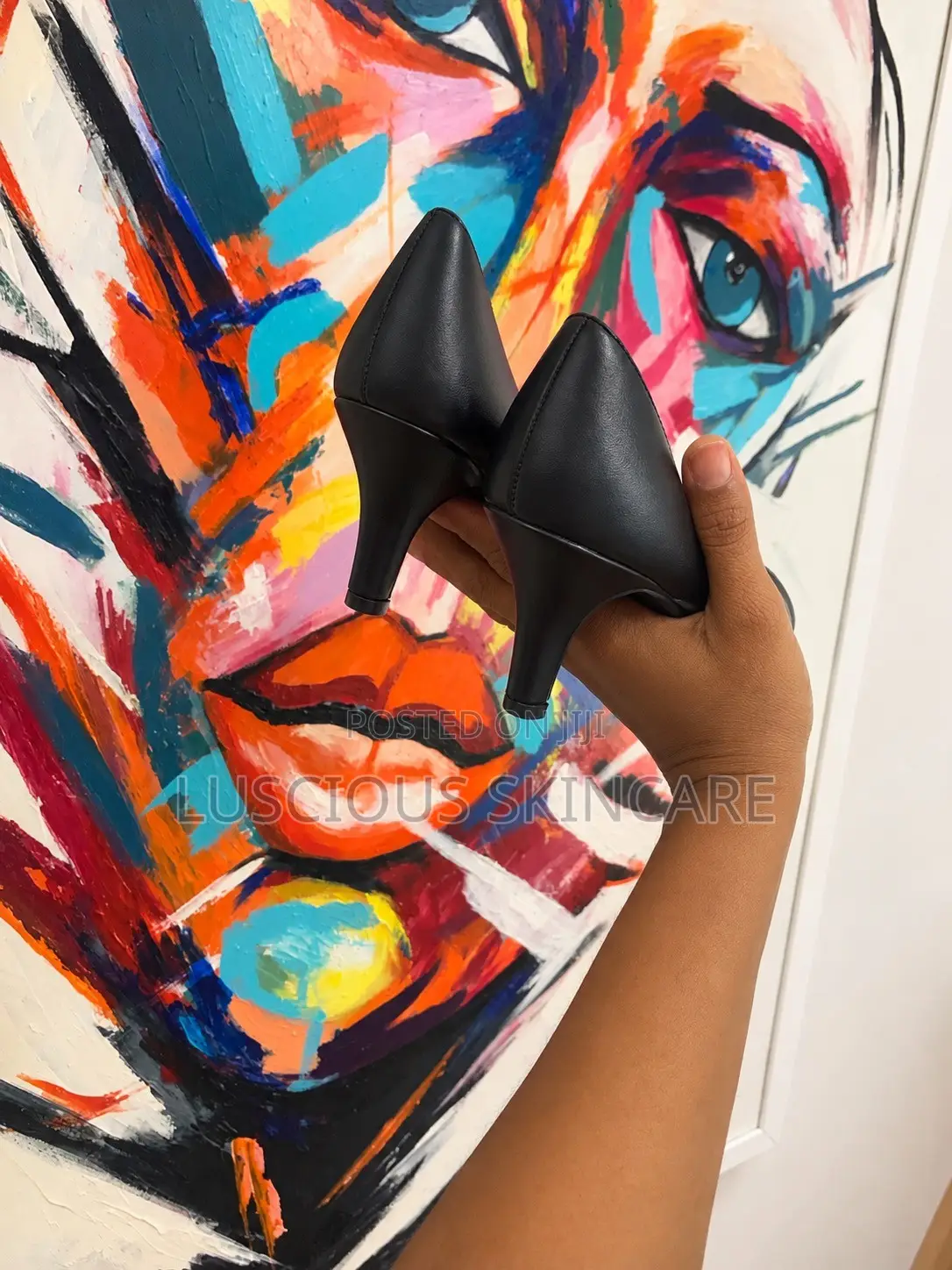 Elegant Black Pointed-Toe Heels