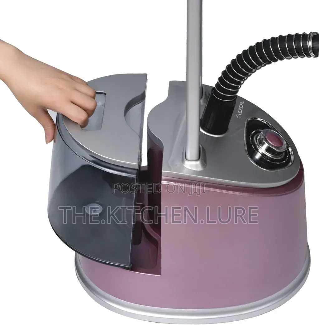 Lexical Standing Garment Steamer With Built-in Ironing Board