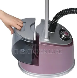 Lexical Standing Garment Steamer With Built-in Ironing Board