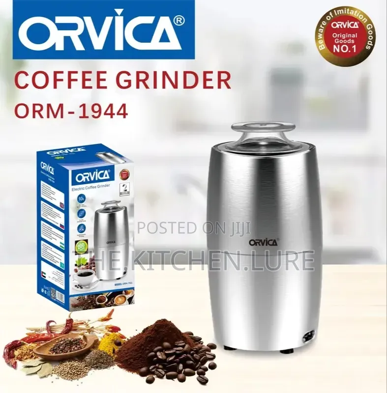 Orvica Electric Coffee & Spice Grinder