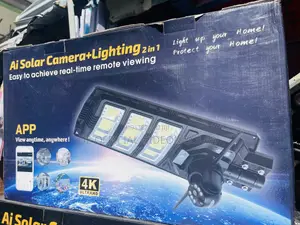 Single Lense Camera and Solar Street Light (2in1)