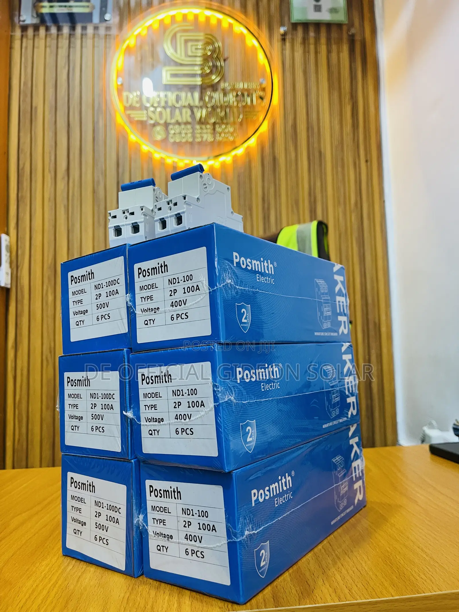 65a,100a AC/Dc Mc Breaker Double Pole
