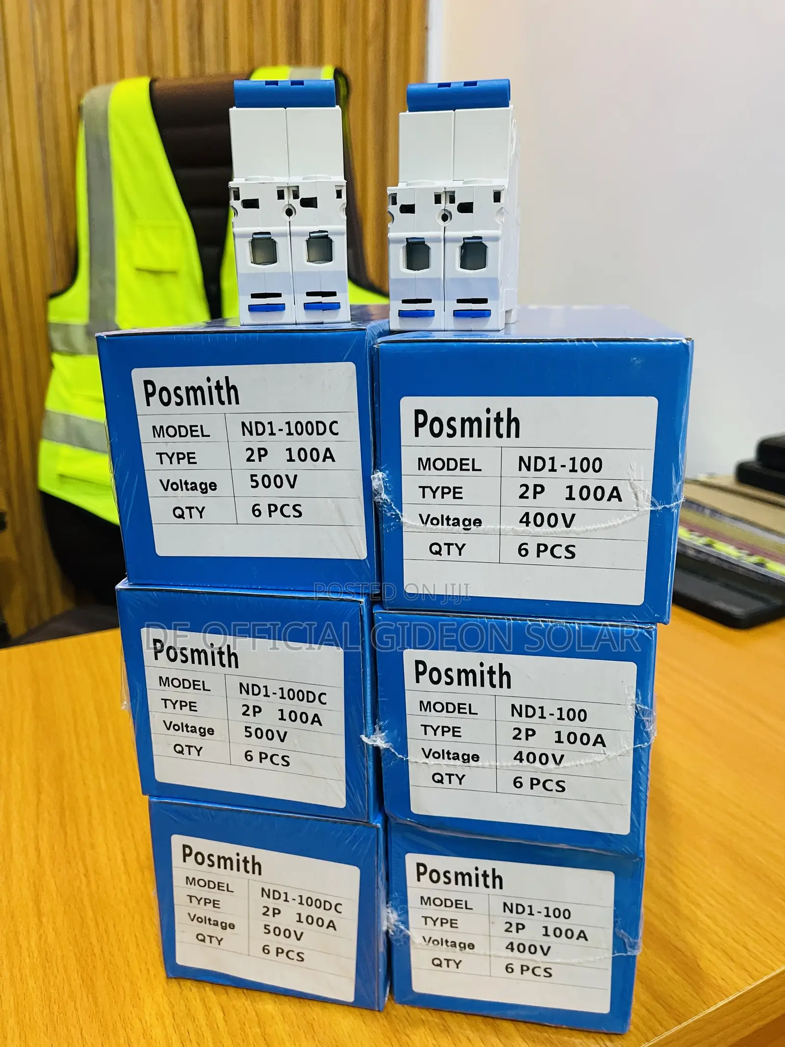 65a,100a AC/Dc Mc Breaker Double Pole