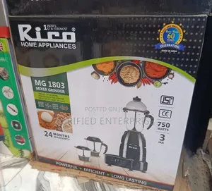 Rico Mixer Grinder - 750 Watts (MG 1803)