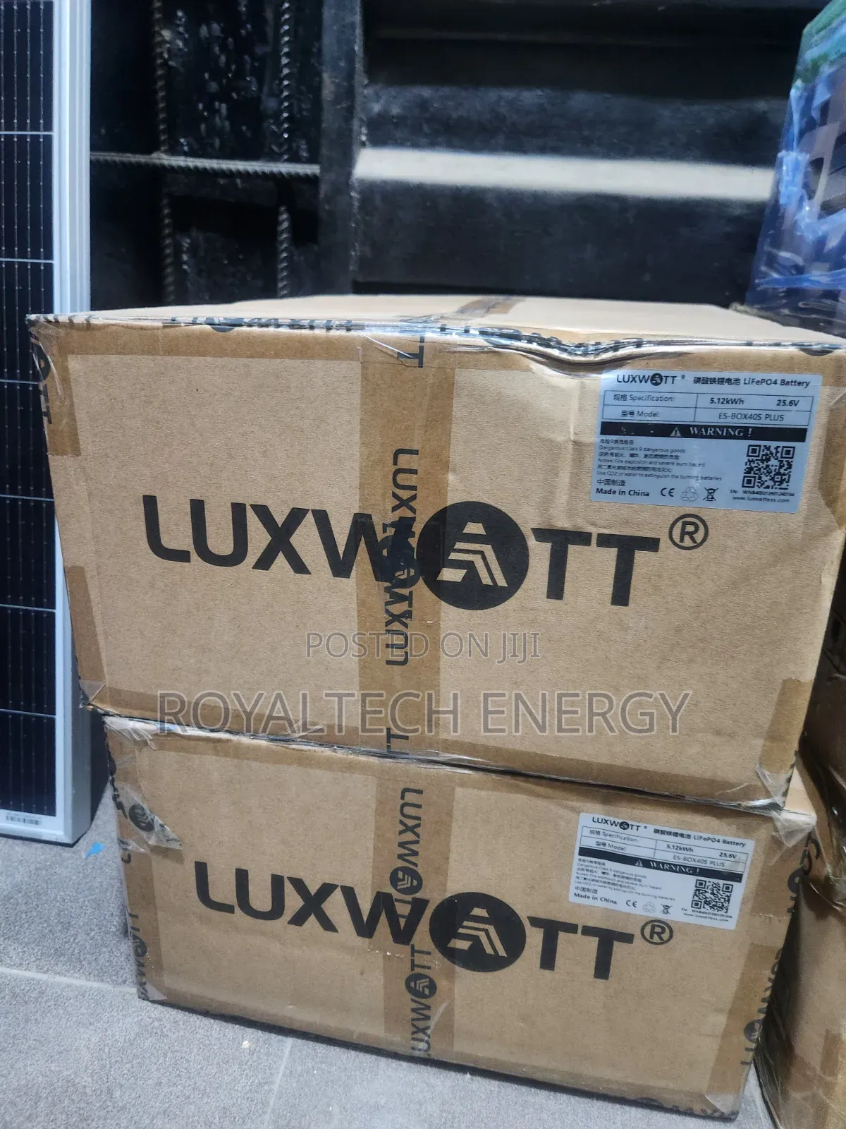 5.12kwh 24v Luxwatt Lithium Battery