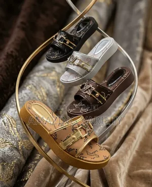 Female Low Wedge Slippers Shoes