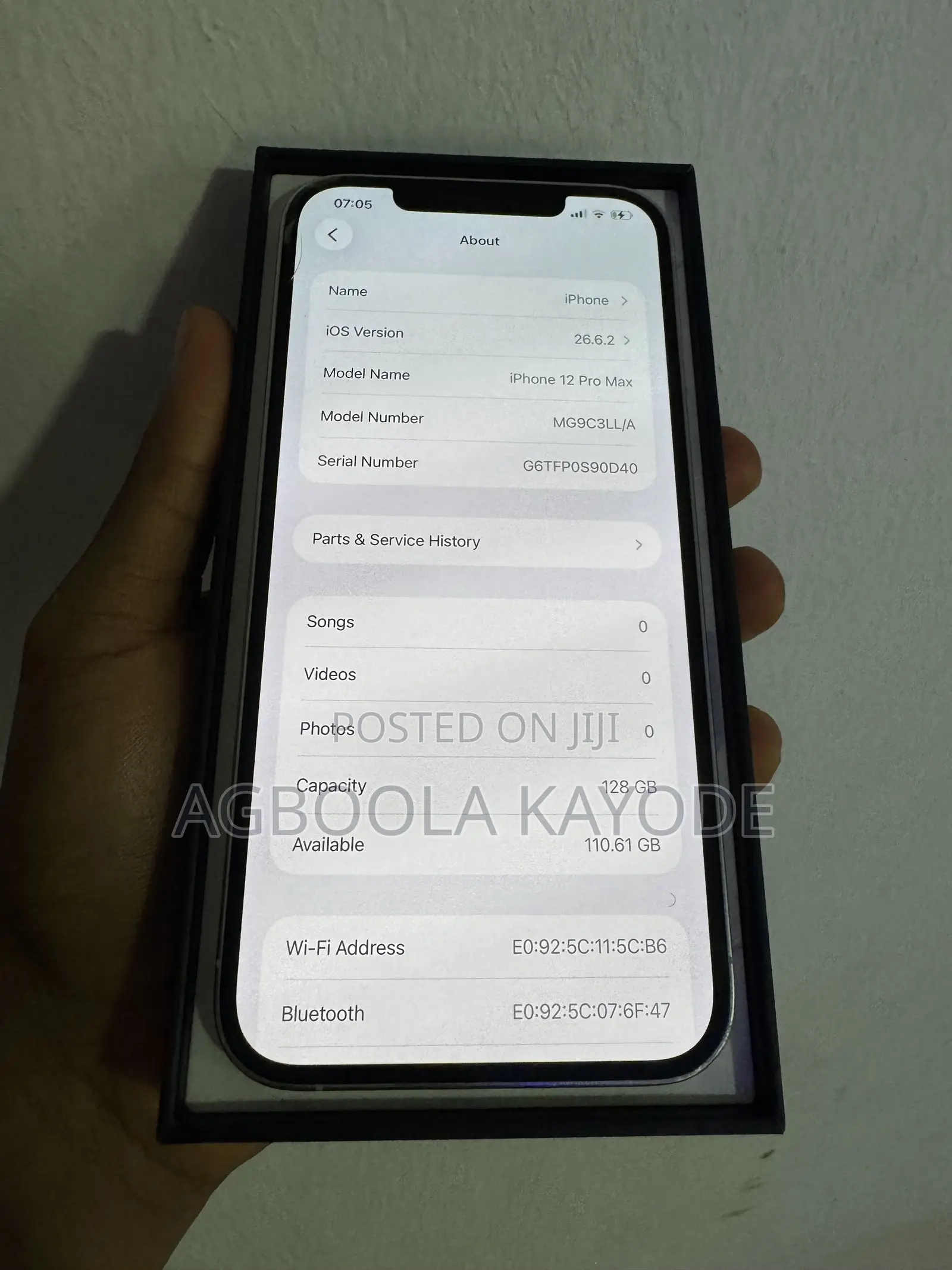 Apple iPhone 12 Pro Max 128 GB White