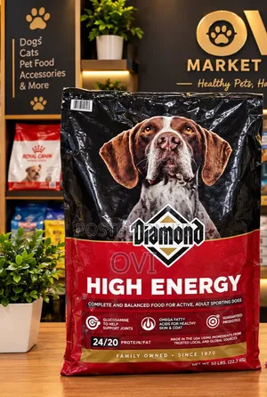Diamond High Energy Adult Dog Food