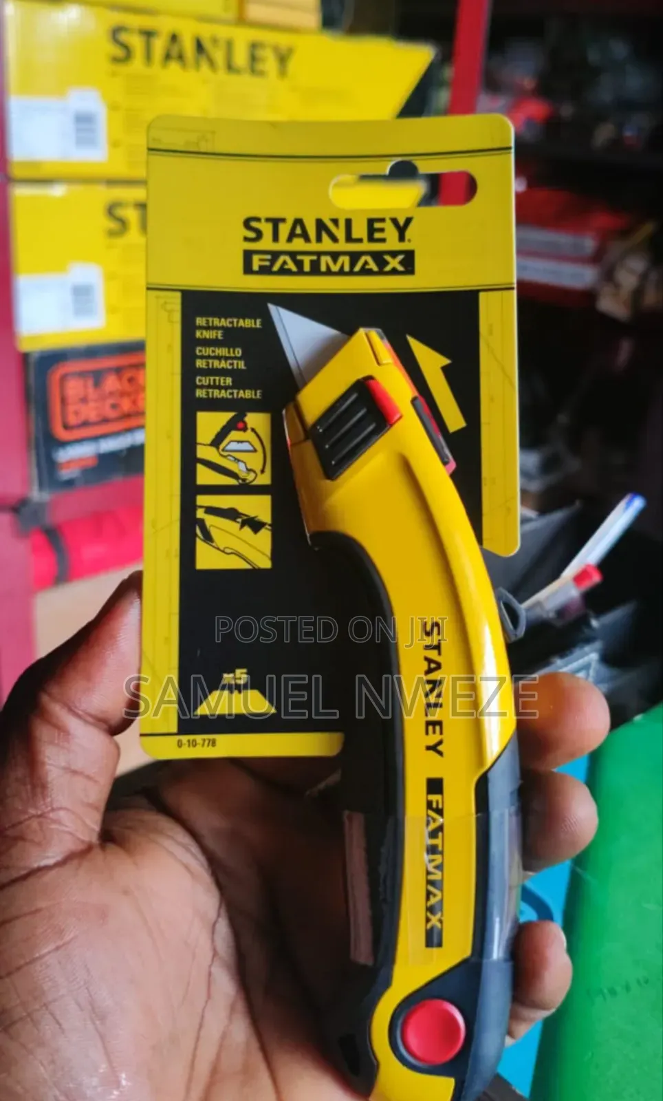 Stanley Knife Fatmax Retractabel