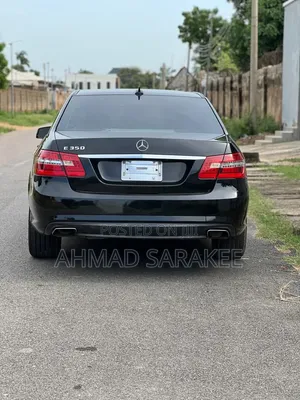Mercedes-Benz E350 2011 Black