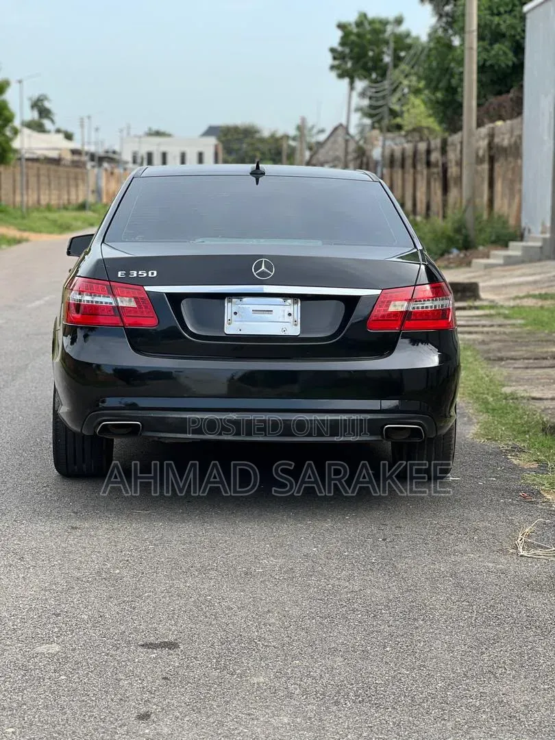 Mercedes-Benz E350 2011 Black