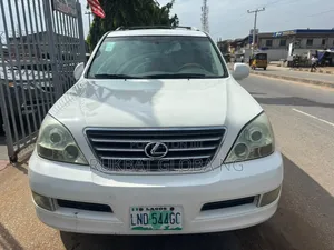 Lexus GX 470 Sport Utility 2005 White