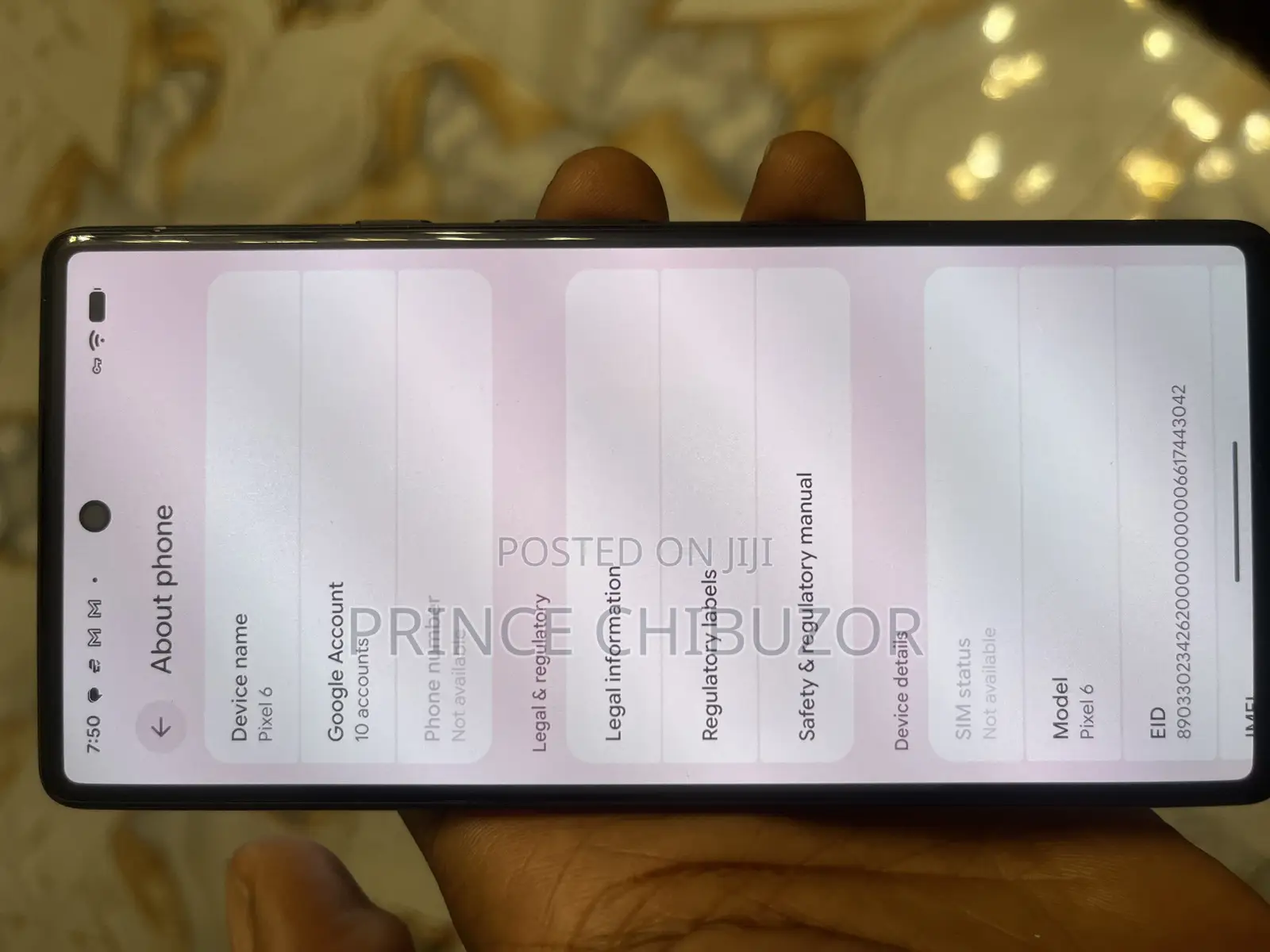 Google Pixel 6 128 GB Gray