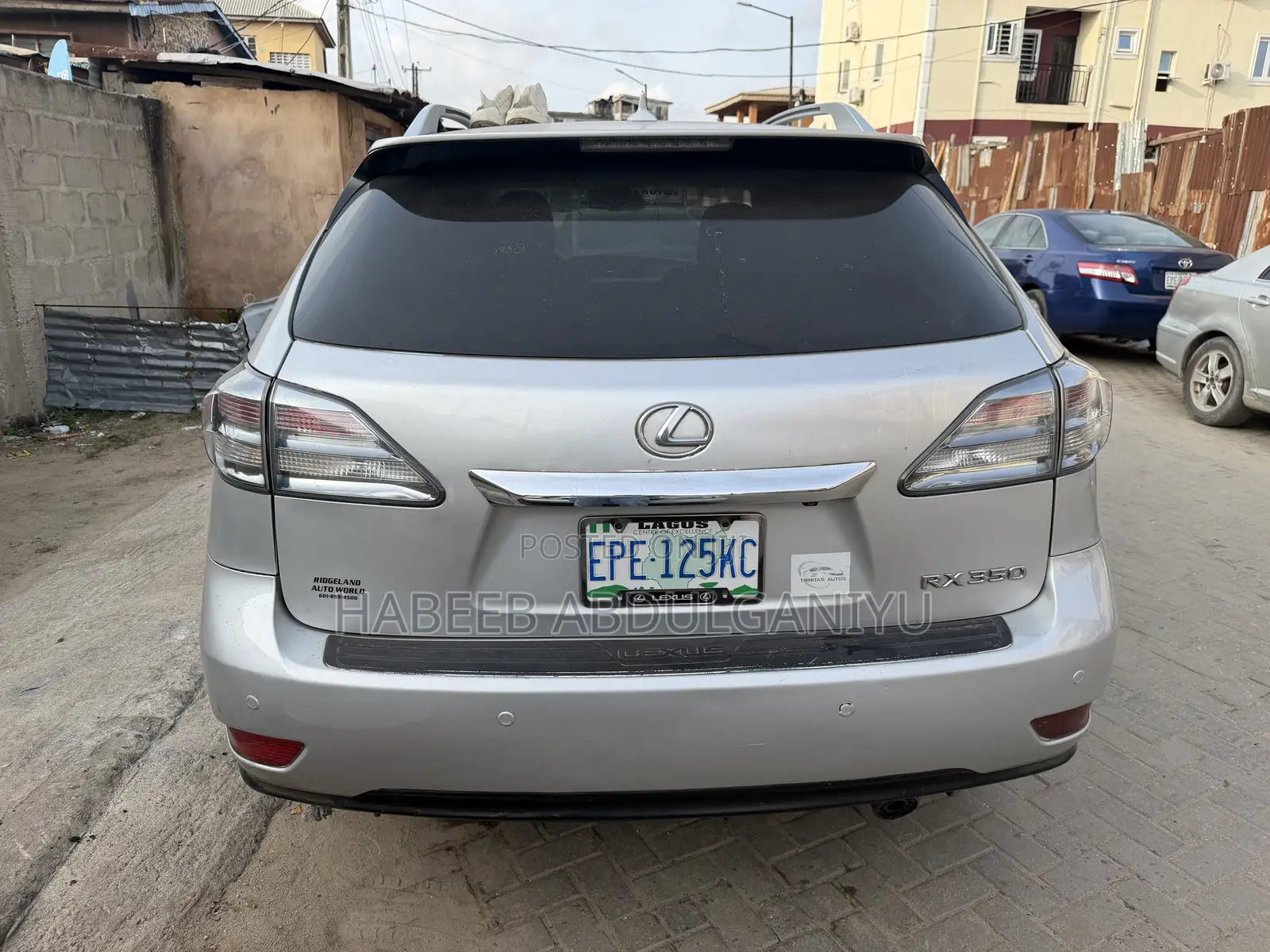 Lexus RX 350 AWD 2012 Silver