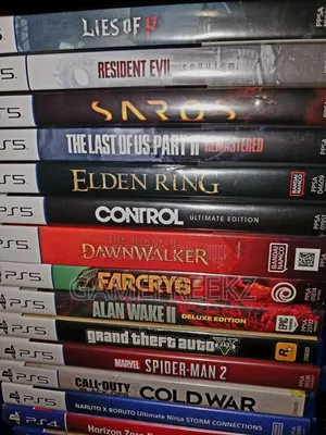 Latest Ps5 Games Ghost Call of Duty Cold Ufc 5