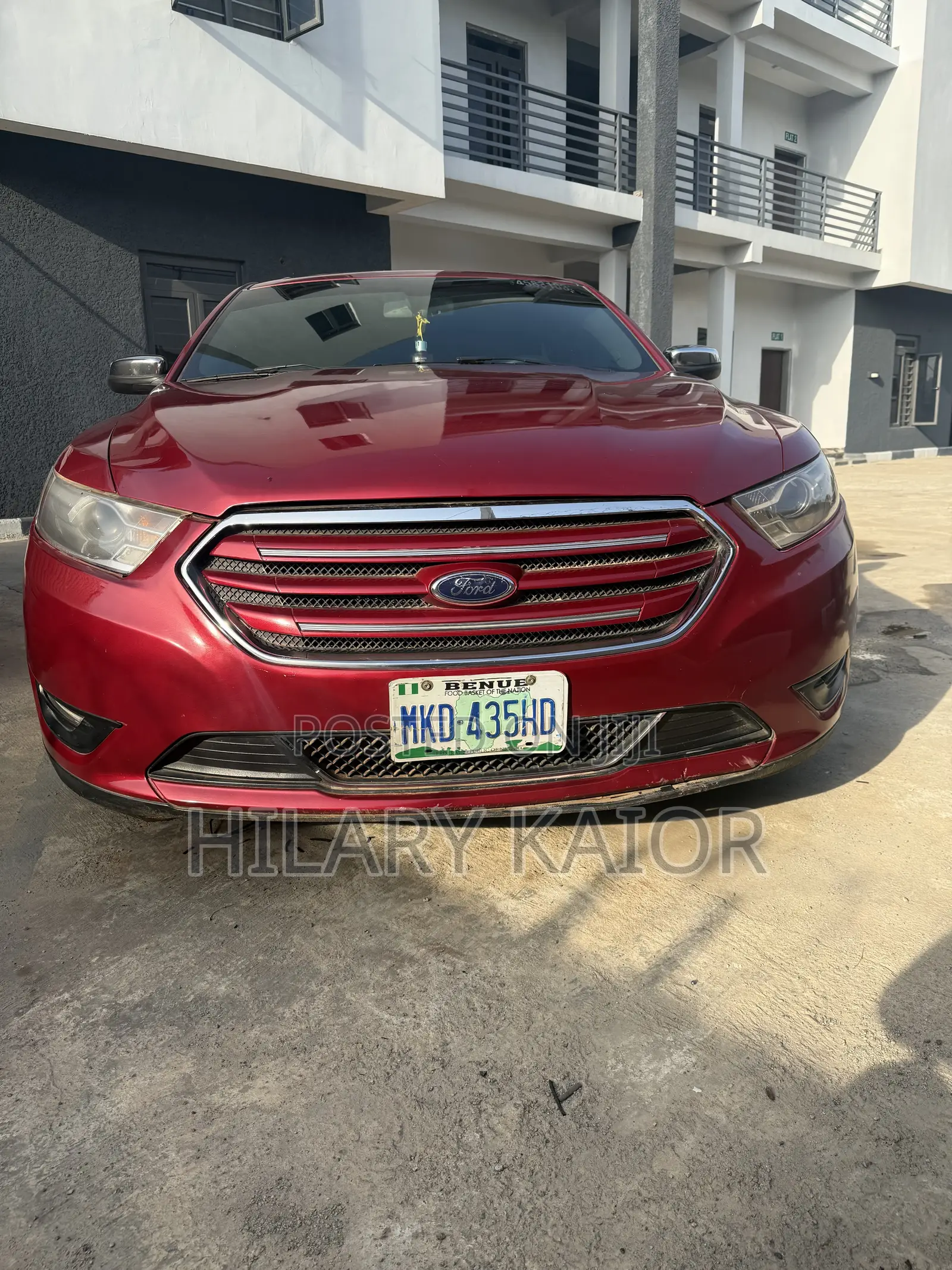 Ford Taurus Limited 2013 Red