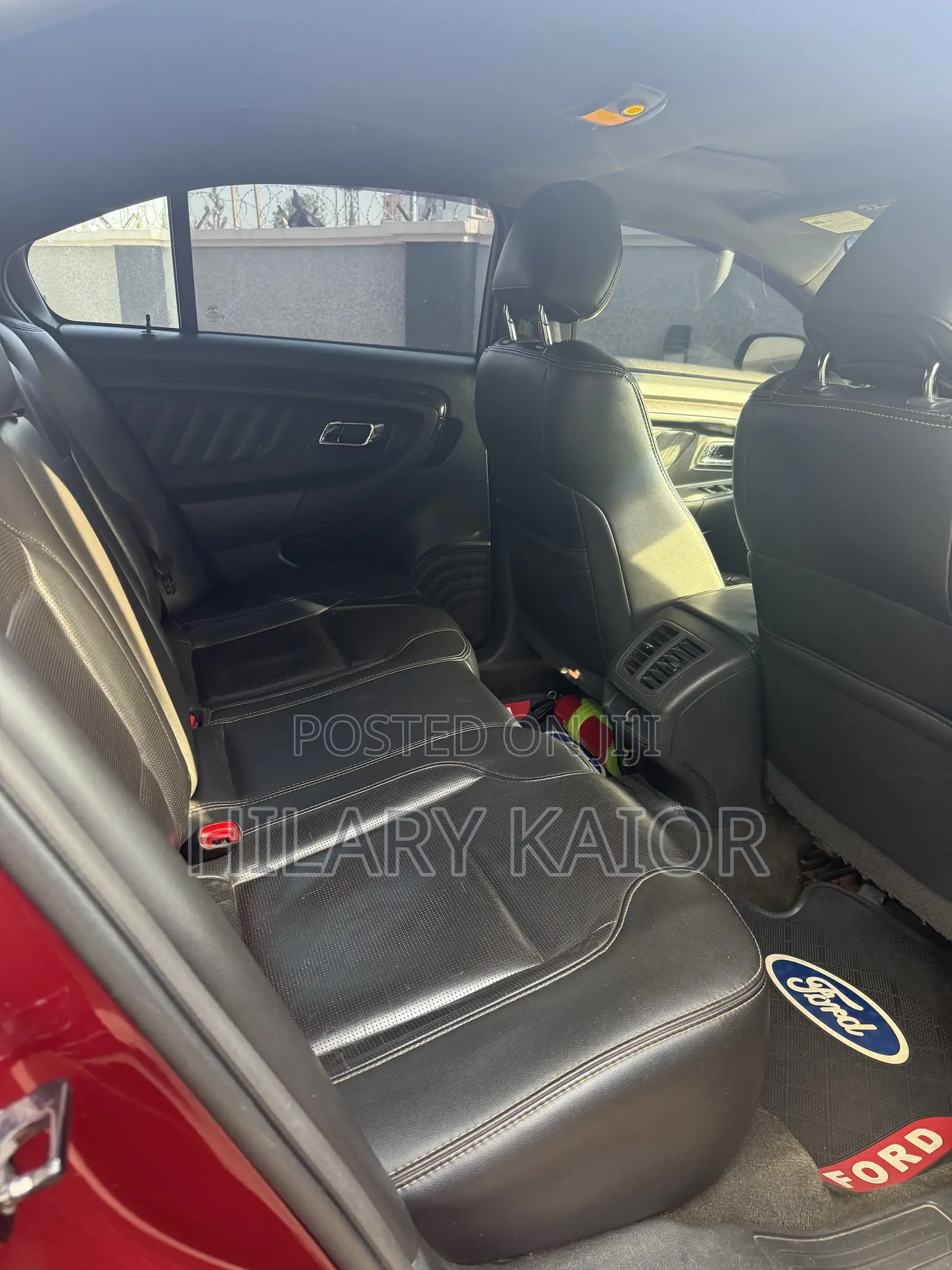 Ford Taurus Limited 2013 Red