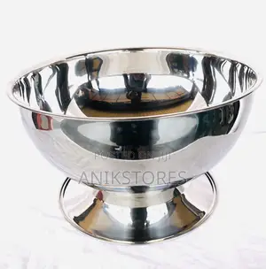 13L Stainless Wine Bowl Without Horn (Silver)