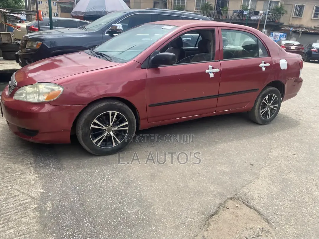 Toyota Corolla 2004 Red