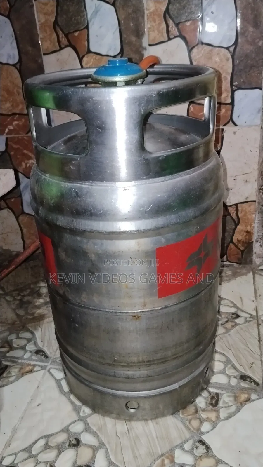 Original Gas Cylinder Stainless Steel