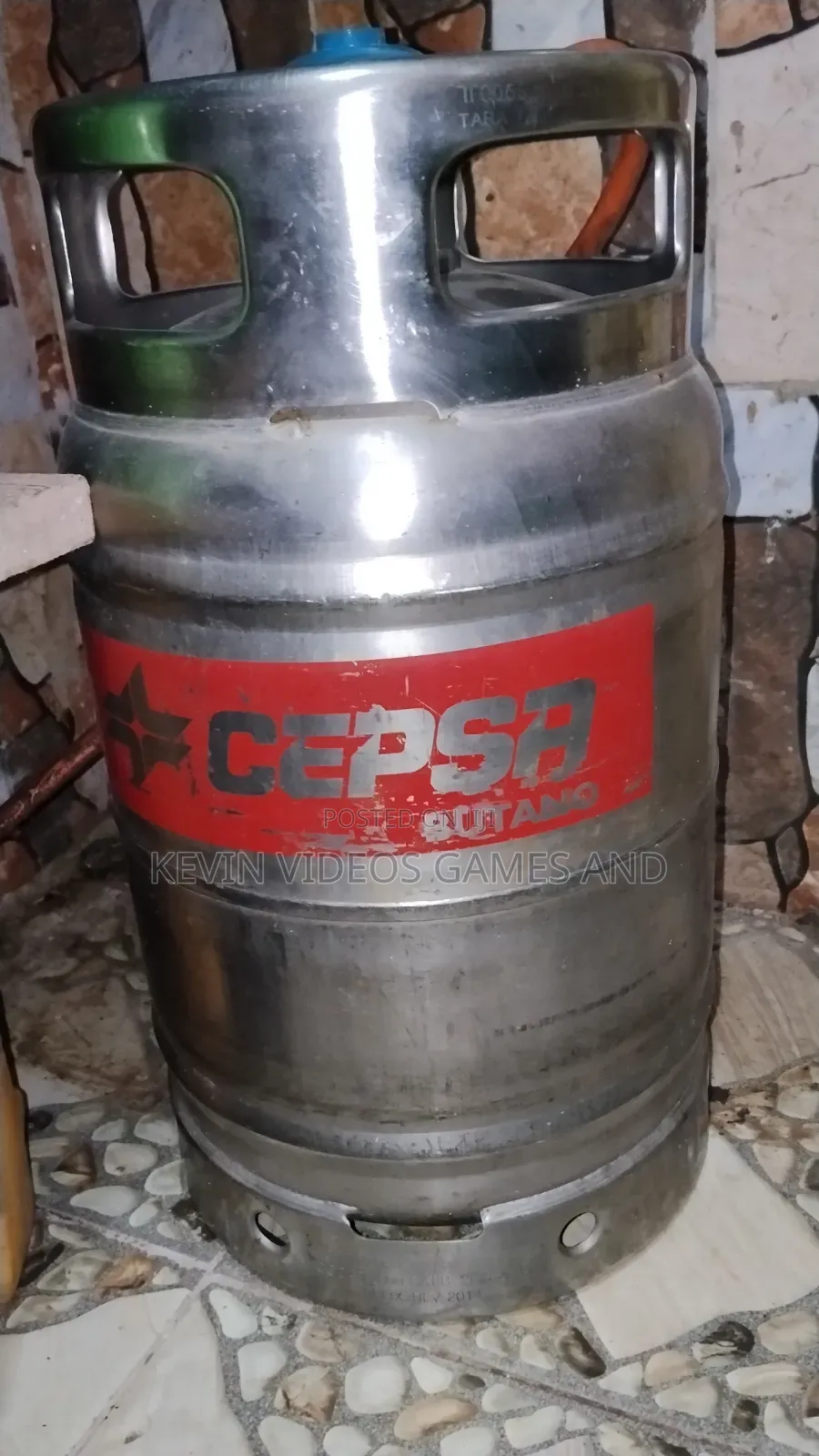 Original Gas Cylinder Stainless Steel