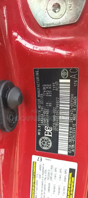 Toyota Corolla LE 4dr Sedan (1.8L 4 cyl 4A) 2009 Red