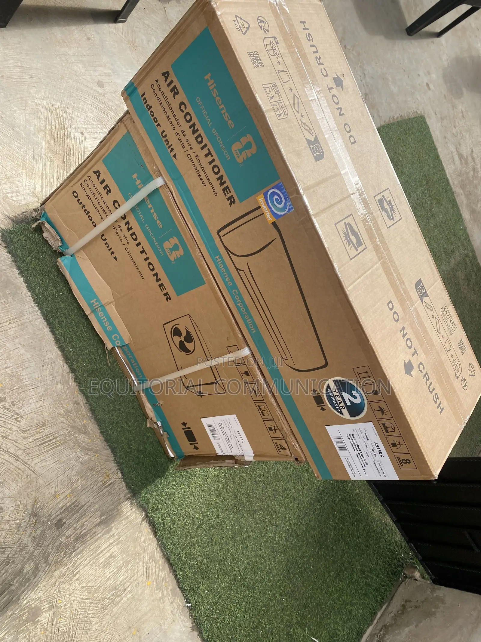 Hisense 2HP AS18DK Split Air Conditioner With Inverter R410A ...