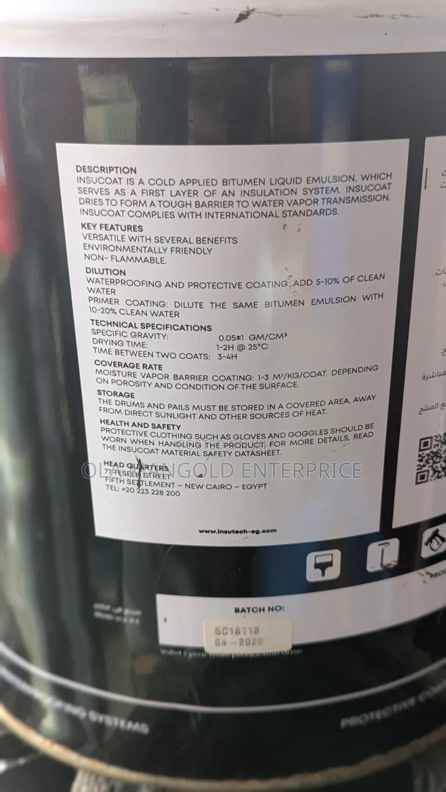 Insutech Bituminous Emulsion